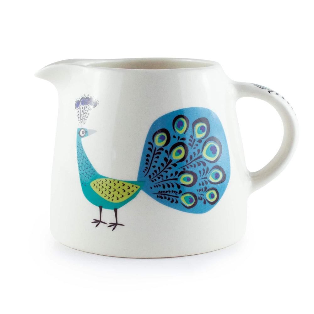 Hannah Turner Peacock Milk Jug, 280ml