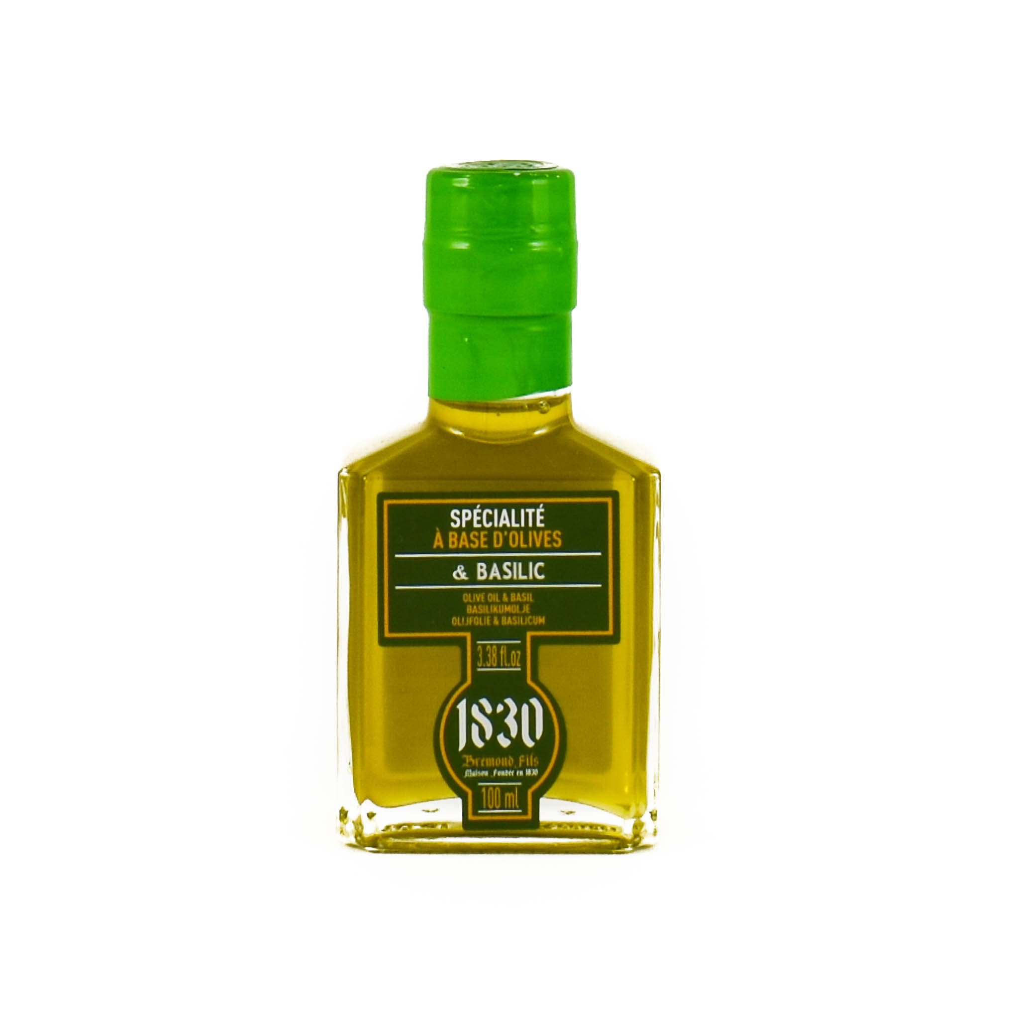 Maison Bremond Basil Flavoured Olive Oil 100ml Buy online UK