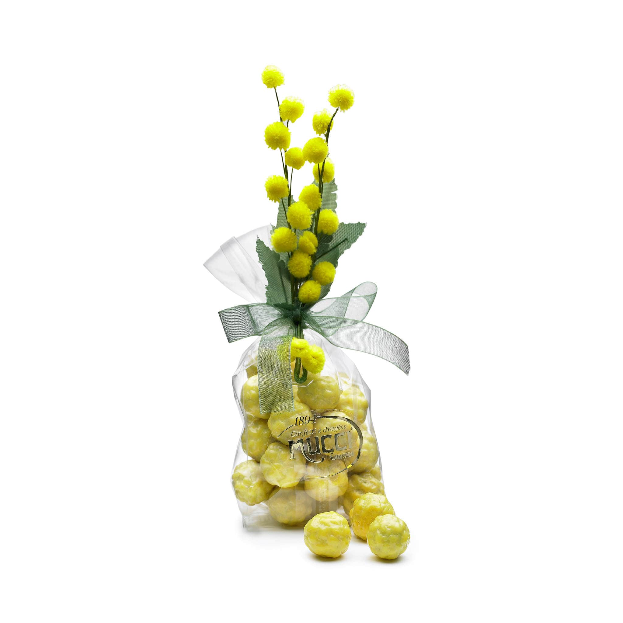 Mucci Fior di Mimosa Limoncello Liqueur Bonbons, 75g