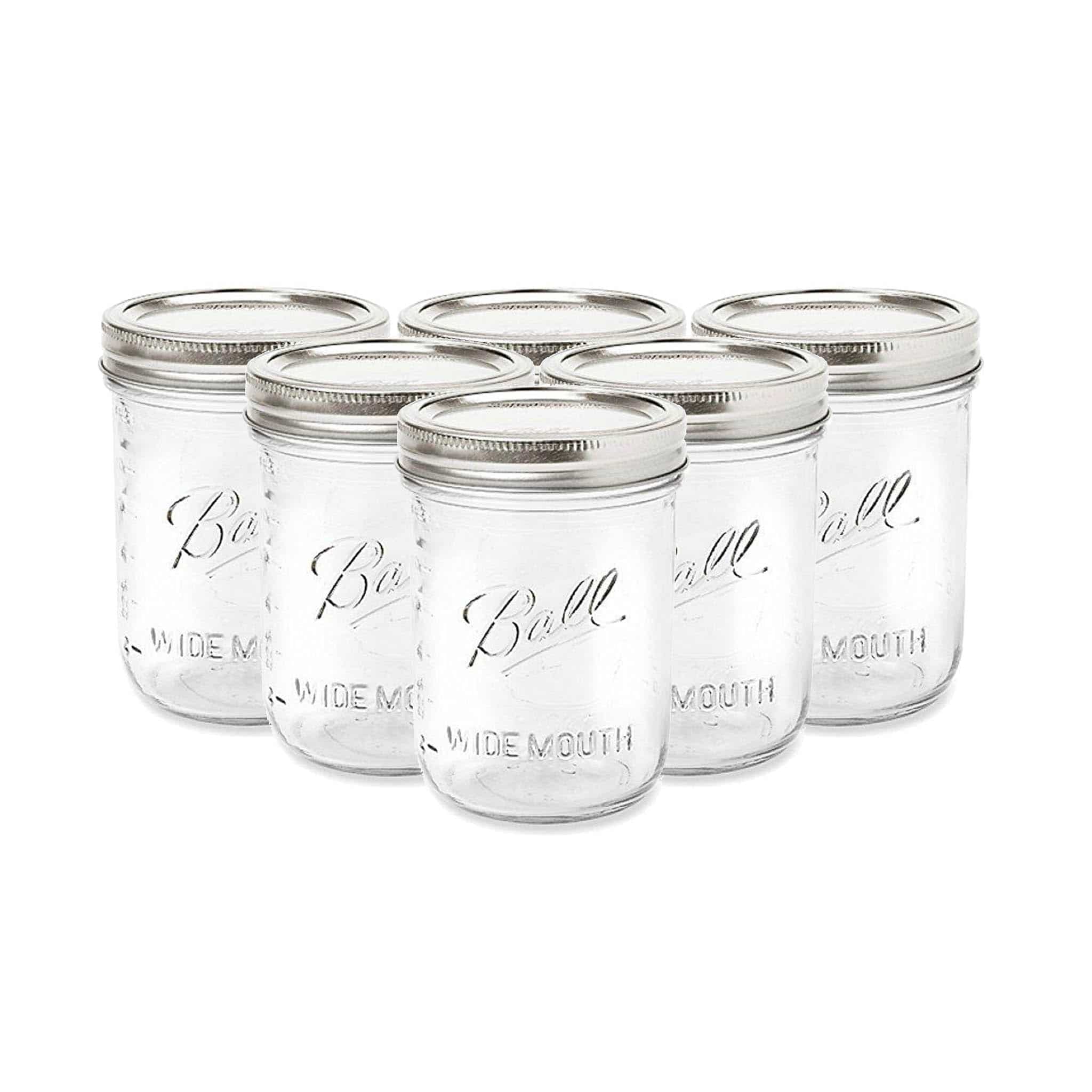 Ball Mason Jar - Set Of 6 - 500ml Each