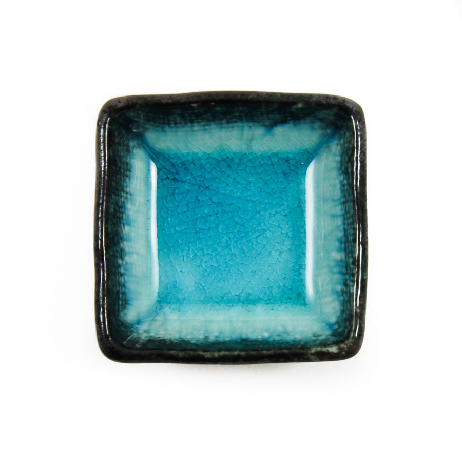 Square Turquoise Dipping Bowl, Buy Online