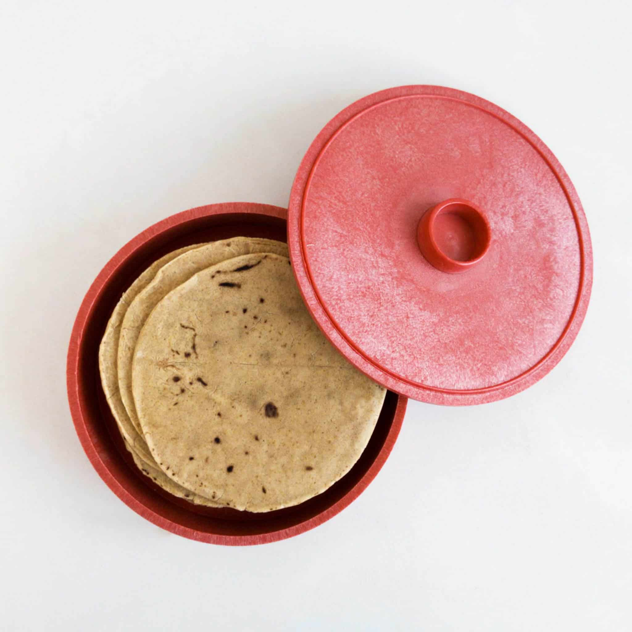 Buy 16cm red tortilla press, for hand made tortillas