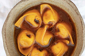 Kimchi Tortellini, Celeriac Broth, Kombu Recipe