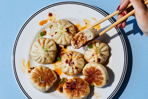 Pork & Leek Sheng Jian Baos