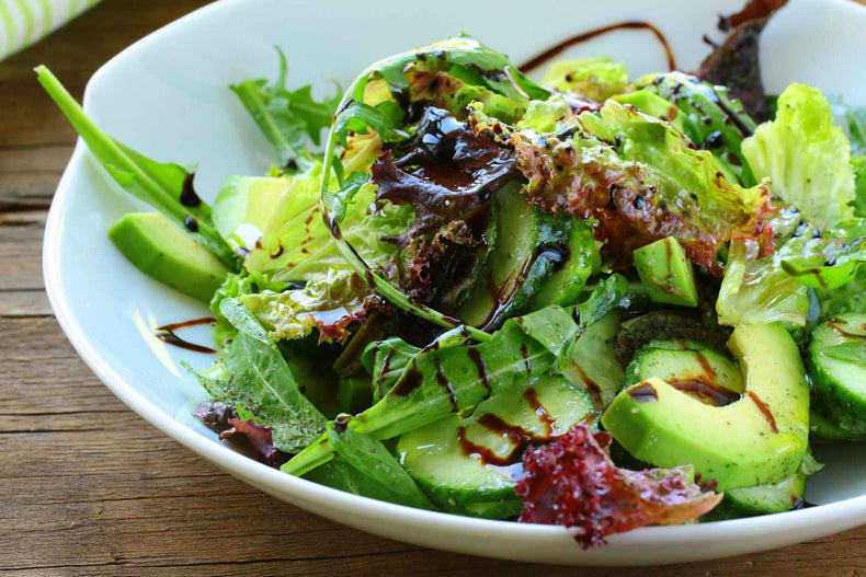 Avocado and Balsamic Vinegar