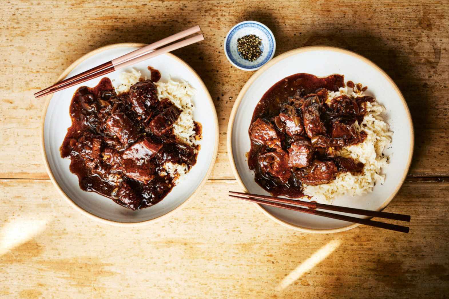 Braised Black Pepper Beef Recipe