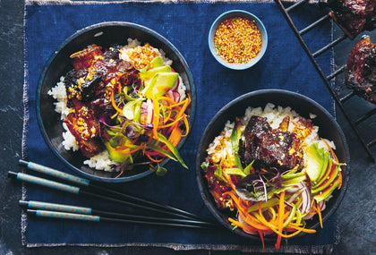 How To Make Spicy BBQ Korean Beef, Rice Bowl Recipe