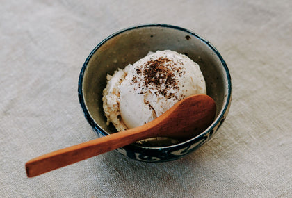 Hojicha Ice Cream - Hojicha Aisukurimu