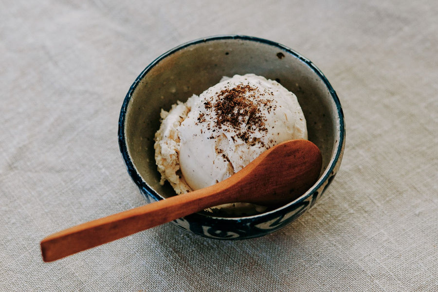 Hojicha Ice Cream - Hojicha Aisukurimu