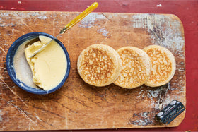 Rye Crumpets