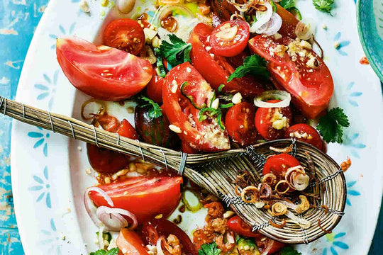 Tomato And Crunchy Peanut Salad