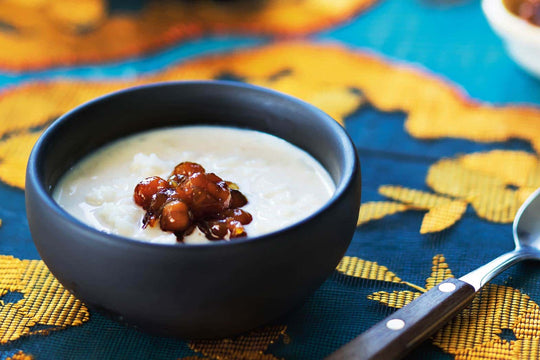 Arroz con Leche con Dulce de Garbanzos