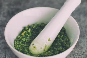 Pistachio Oil & Pine Nut 'Pesto' Recipe