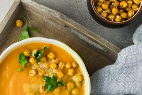 Chickpea Soup With Hazelnut Oil Toasts Recipe