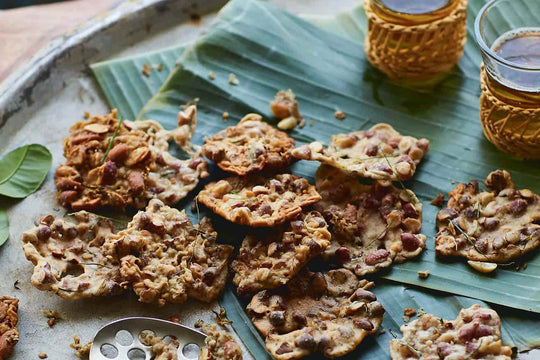 peanut & lime leaf crackers from Fire Island by Eleanor FOrd