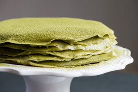 Japanese Matcha Tea Crepe Cake Recipe