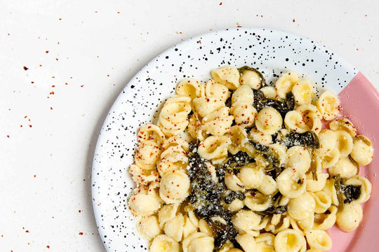 Orecchiette with Friarielli Broccoli, Garlic and Chilli