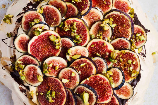 Ottolenghi & Goh's Cinnamon Pavlova, Praline Cream And Fresh Figs