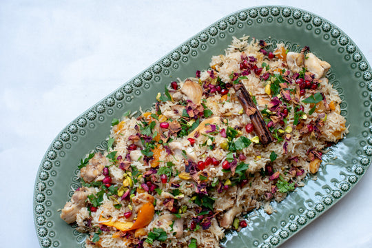 Pistachio and Chicken Pilaf Recipe