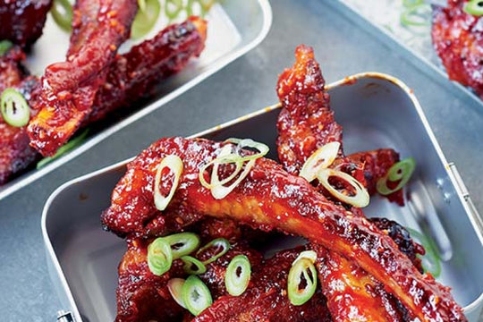 K-Food: Sticky, Spicy Pork Ribs