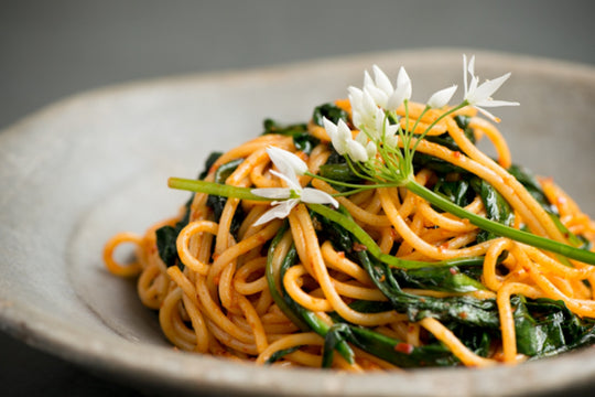 Nduja Spaghetti With Wild Garlic Recipe