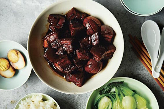 Fuchsia Dunlop's Shanghai Red-Braised Pork With Eggs