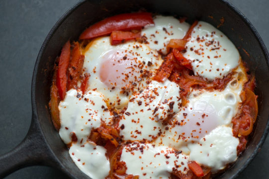 Turkish Style Breakfast Eggs Recipe