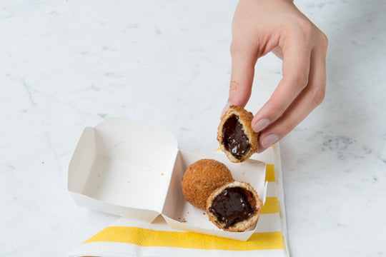 Raspberry Chocolate Croquettes