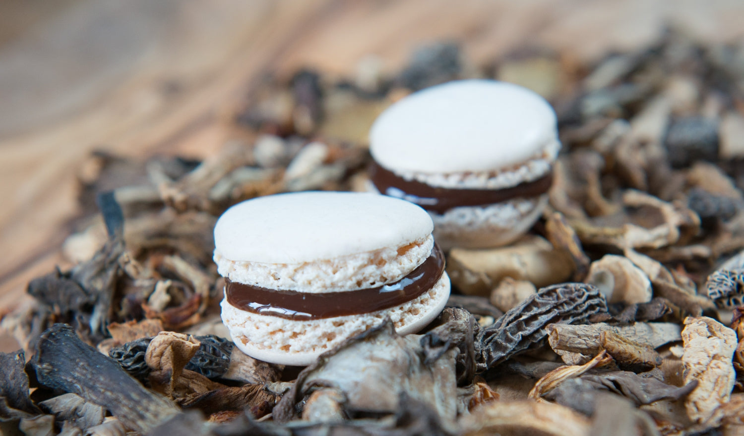 Truffle & Mushroom Macarons Recipe