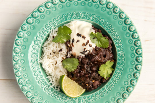 Mexican-Style Black Beans Recipe With Ancho Chilli