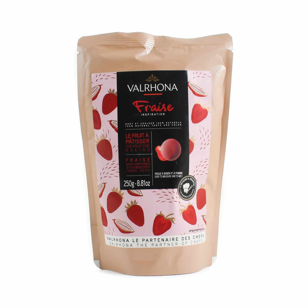 Valrhona Strawberry Inspiration Drops, 250g