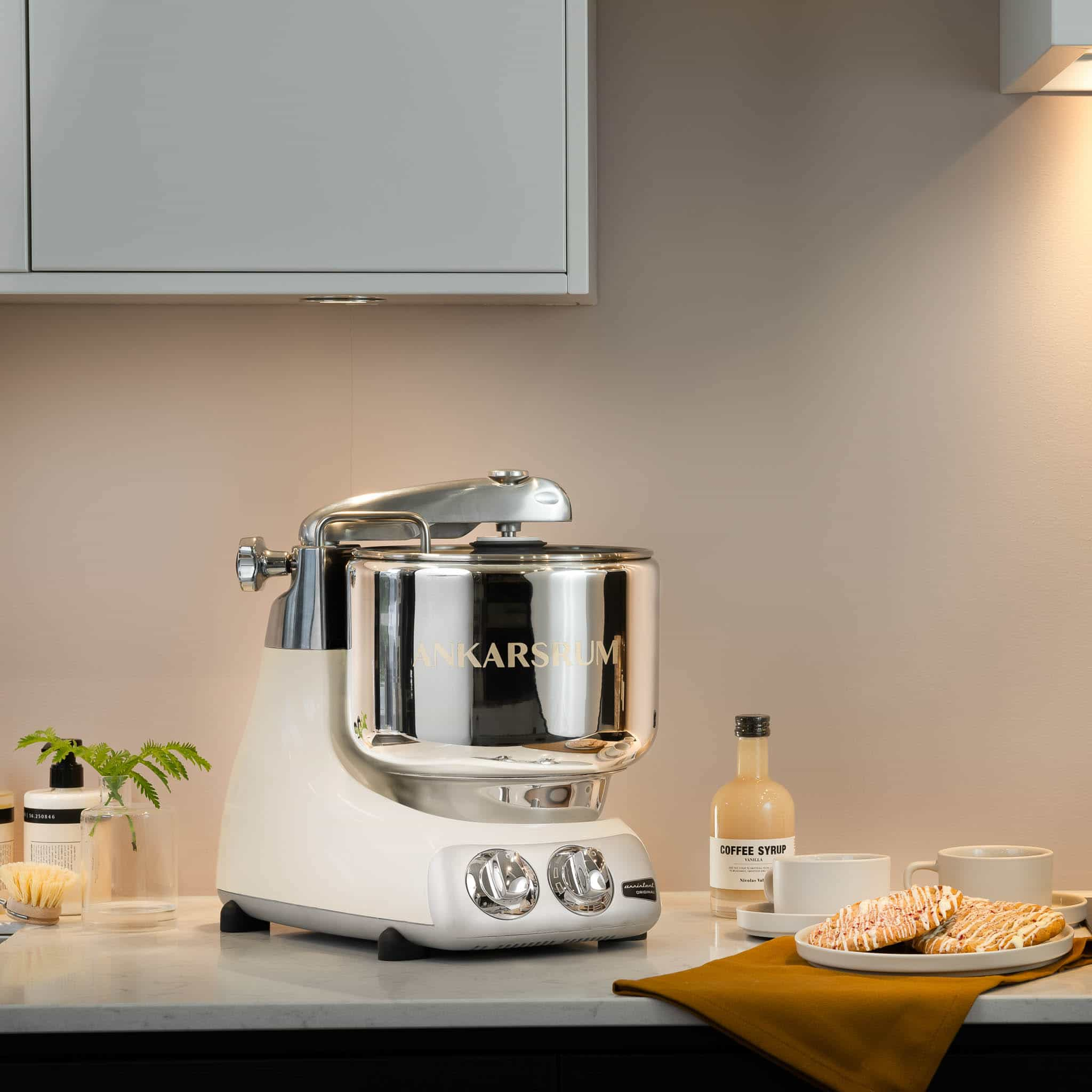 Ankarsrum Assistent Original Stand Mixer, Light Cream | Buy online UK ...