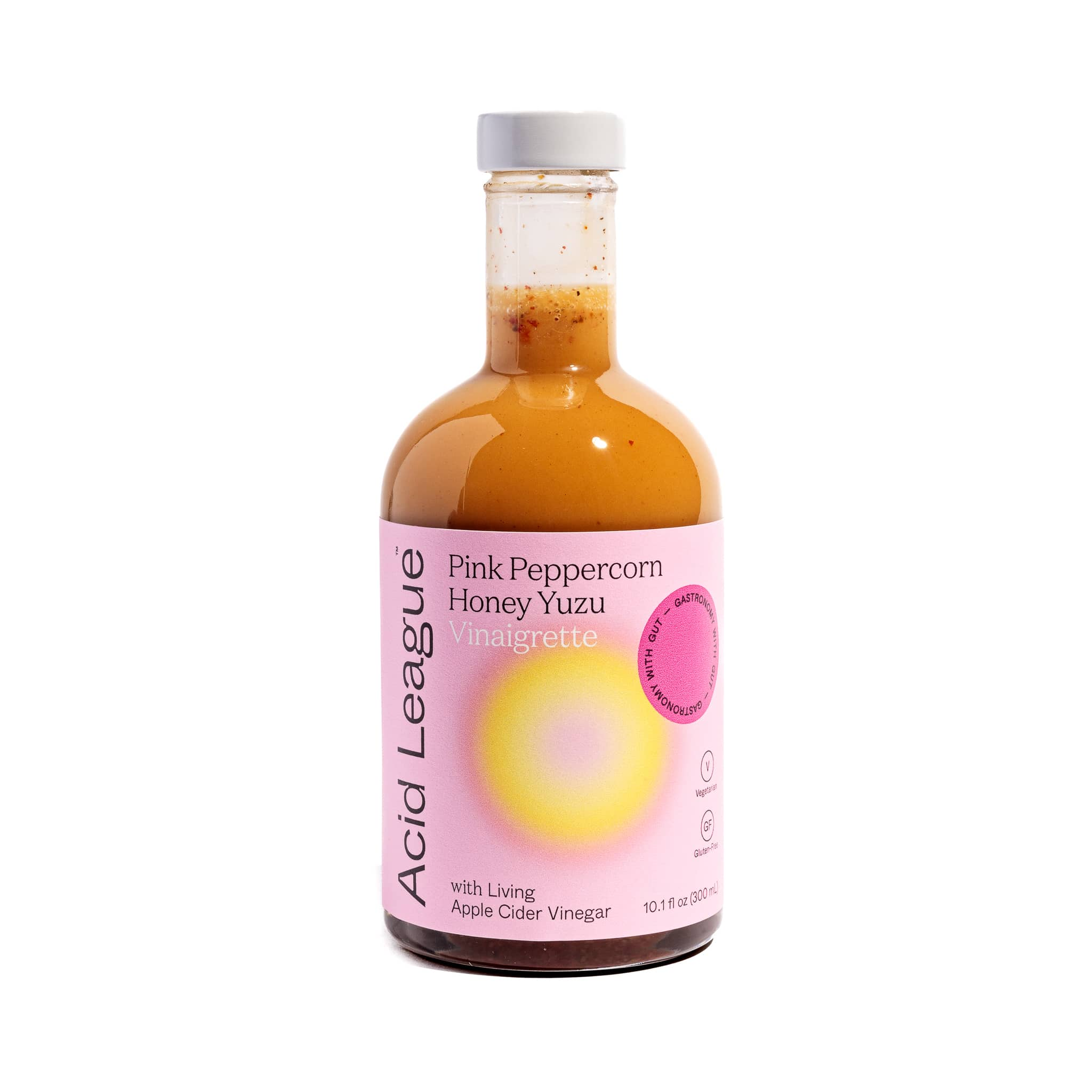 Acid League Pink Peppercorn, Honey & Yuzu Living Vinaigrette, 300ml