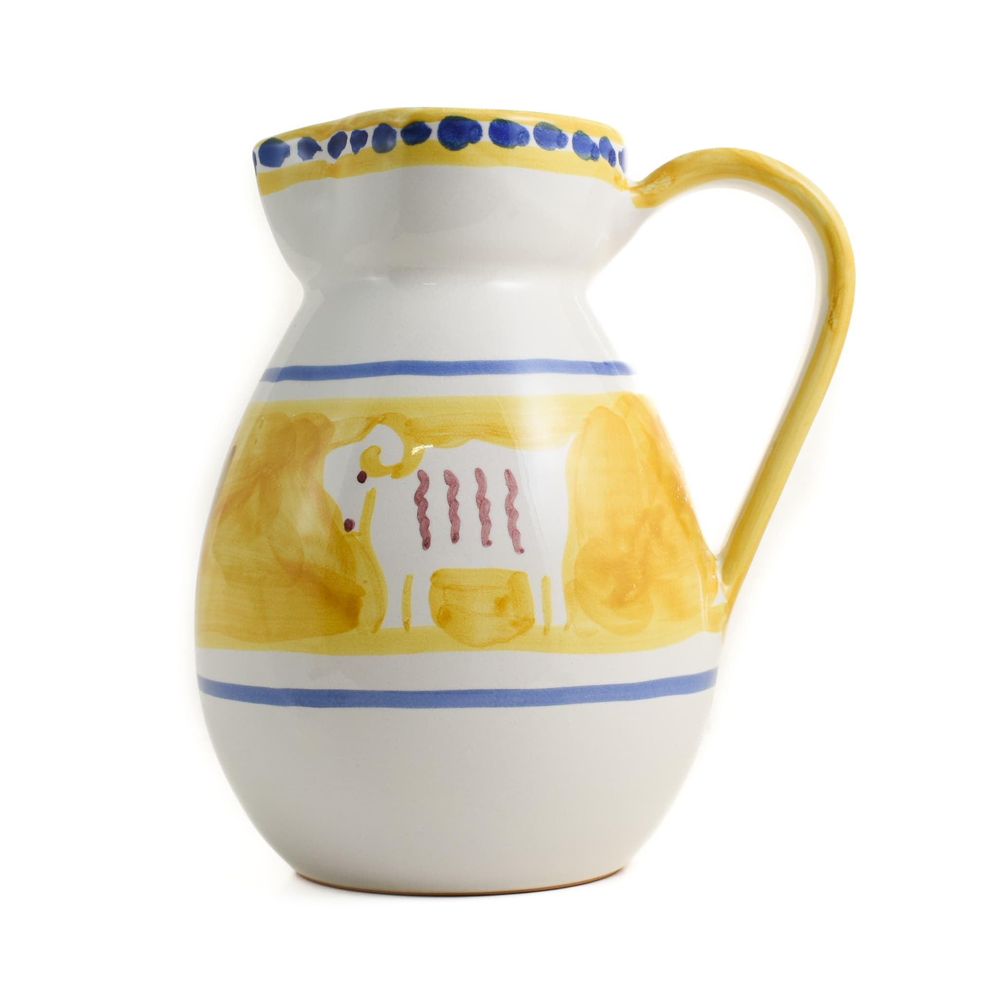 Materia Gallina Yellow Goat Pitcher, 1 Litre