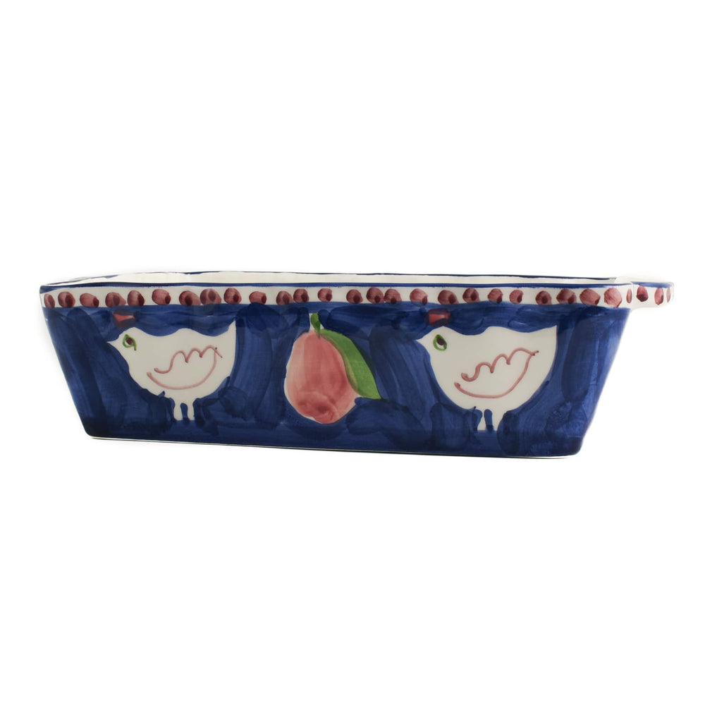 Materia Gallina Blue Rectangular Roasting Dish