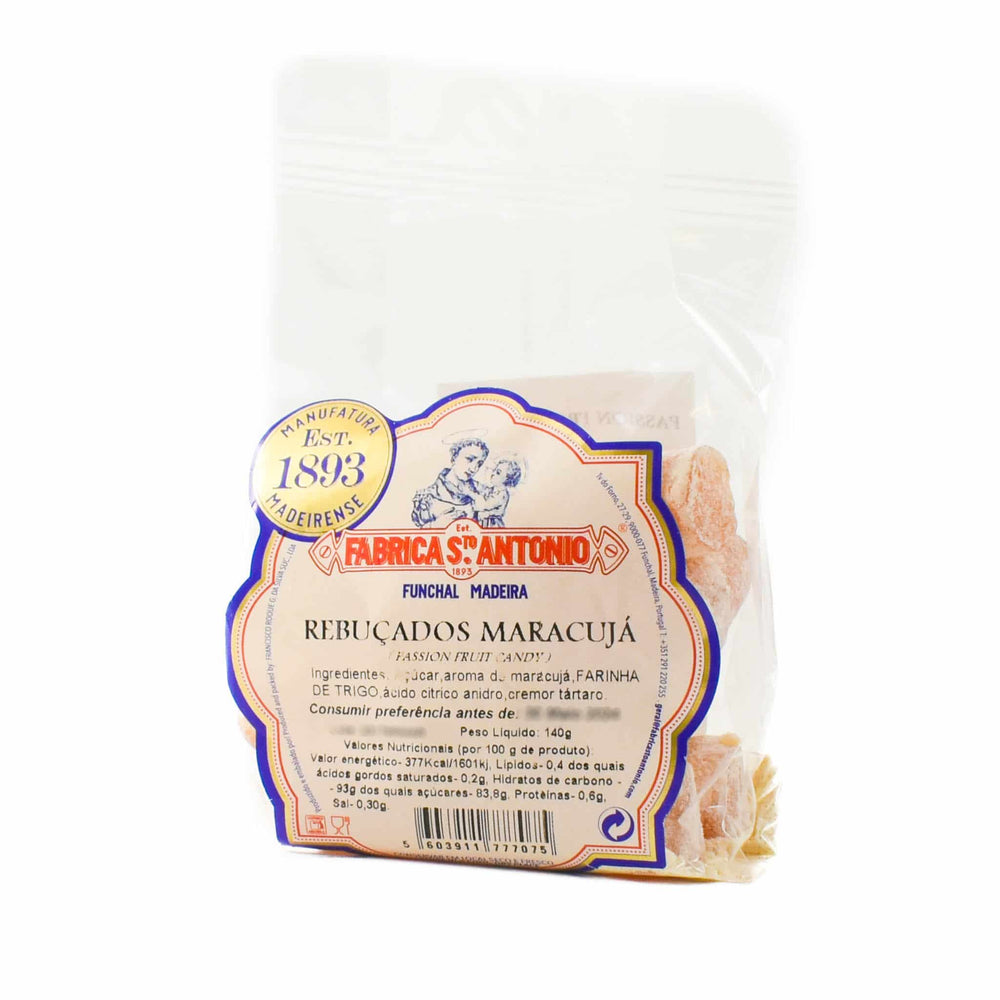 Fábrica Santo Antonio Passionfruit Drops, 140g