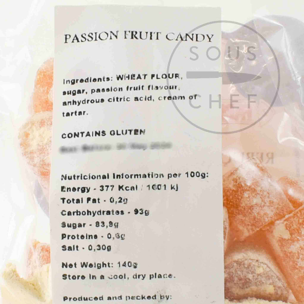 Fábrica Santo Antonio Passionfruit Drops, 140g