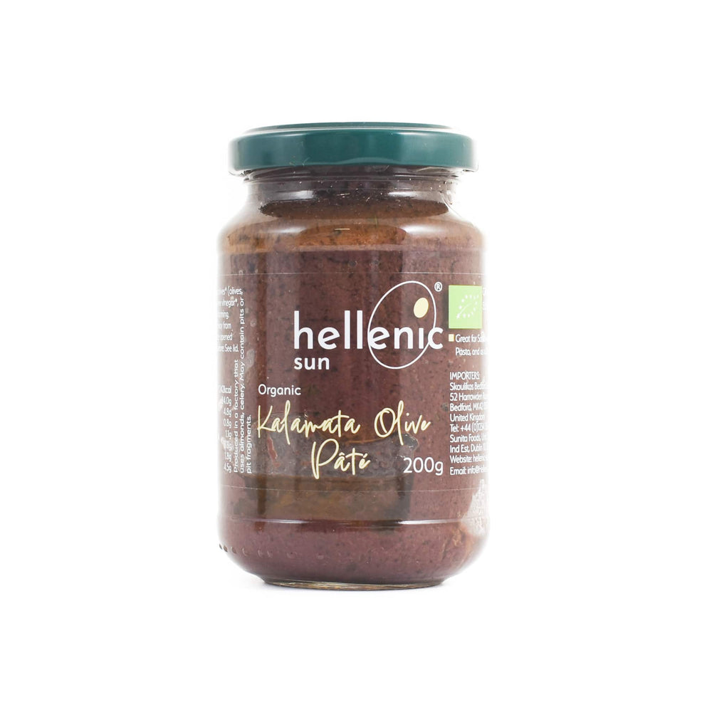 Hellenic Sun Organic Kalamata Pate, 200g