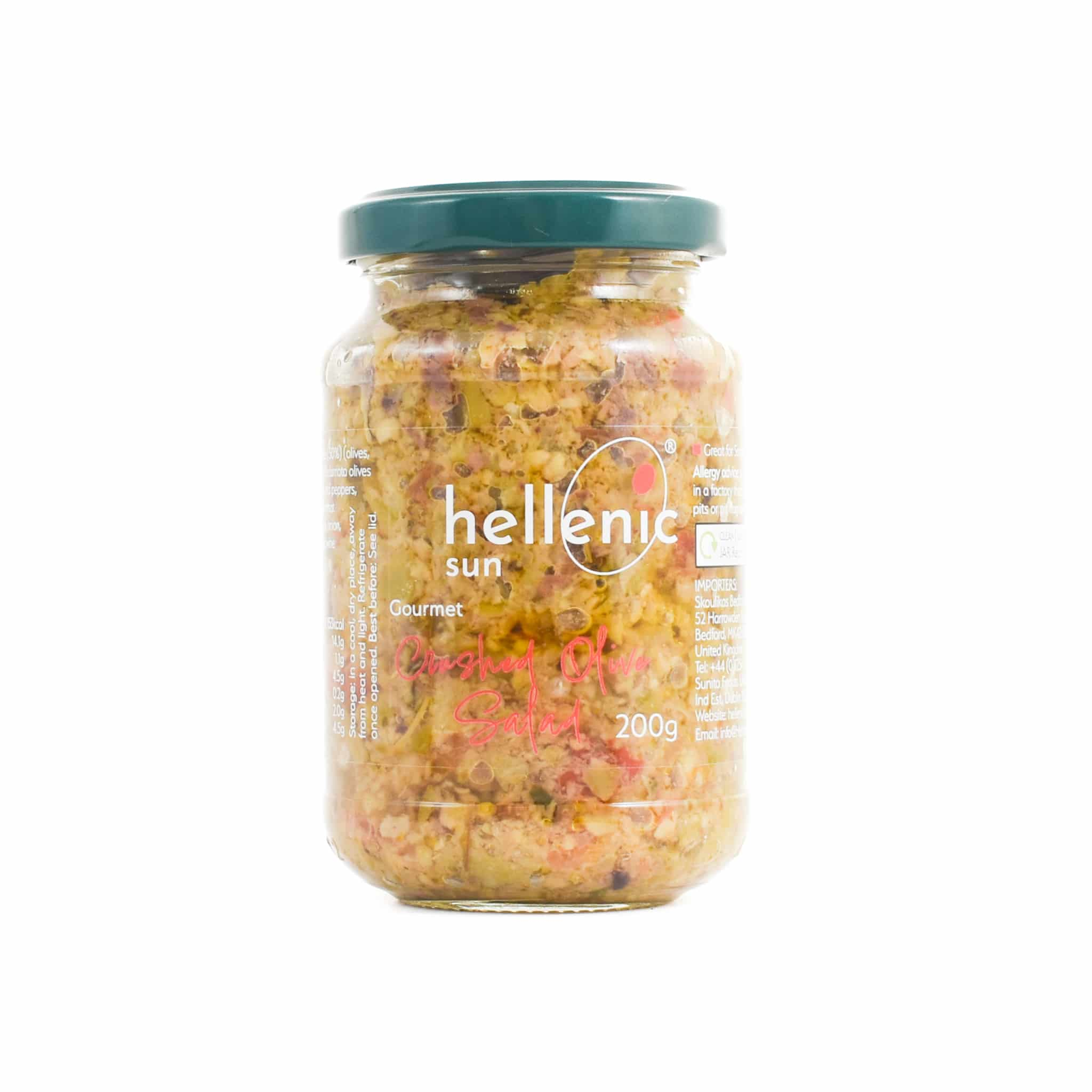 Hellenic Sun Crushed Olive Salad, 200g