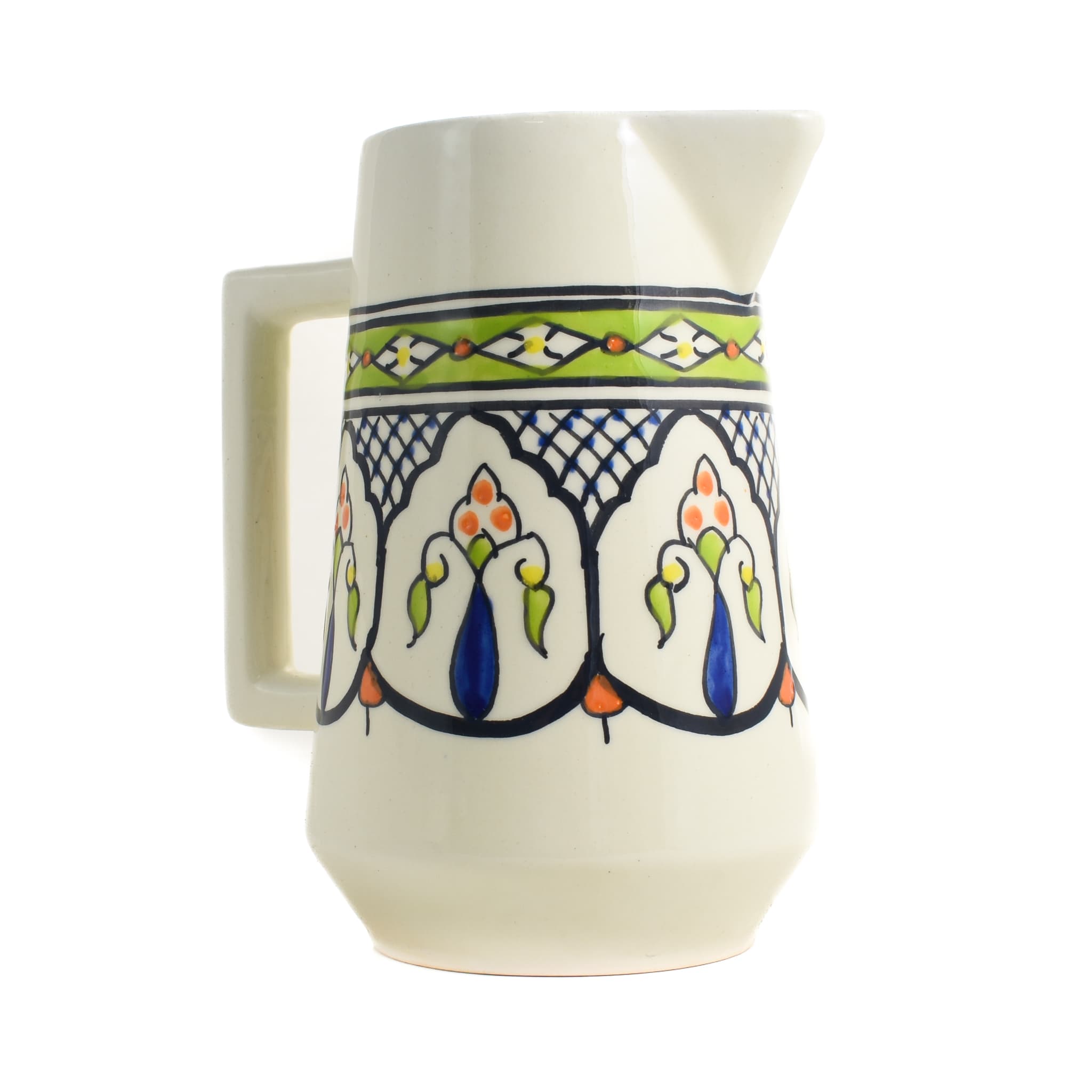 Azraq Patterned Jug, 18cm