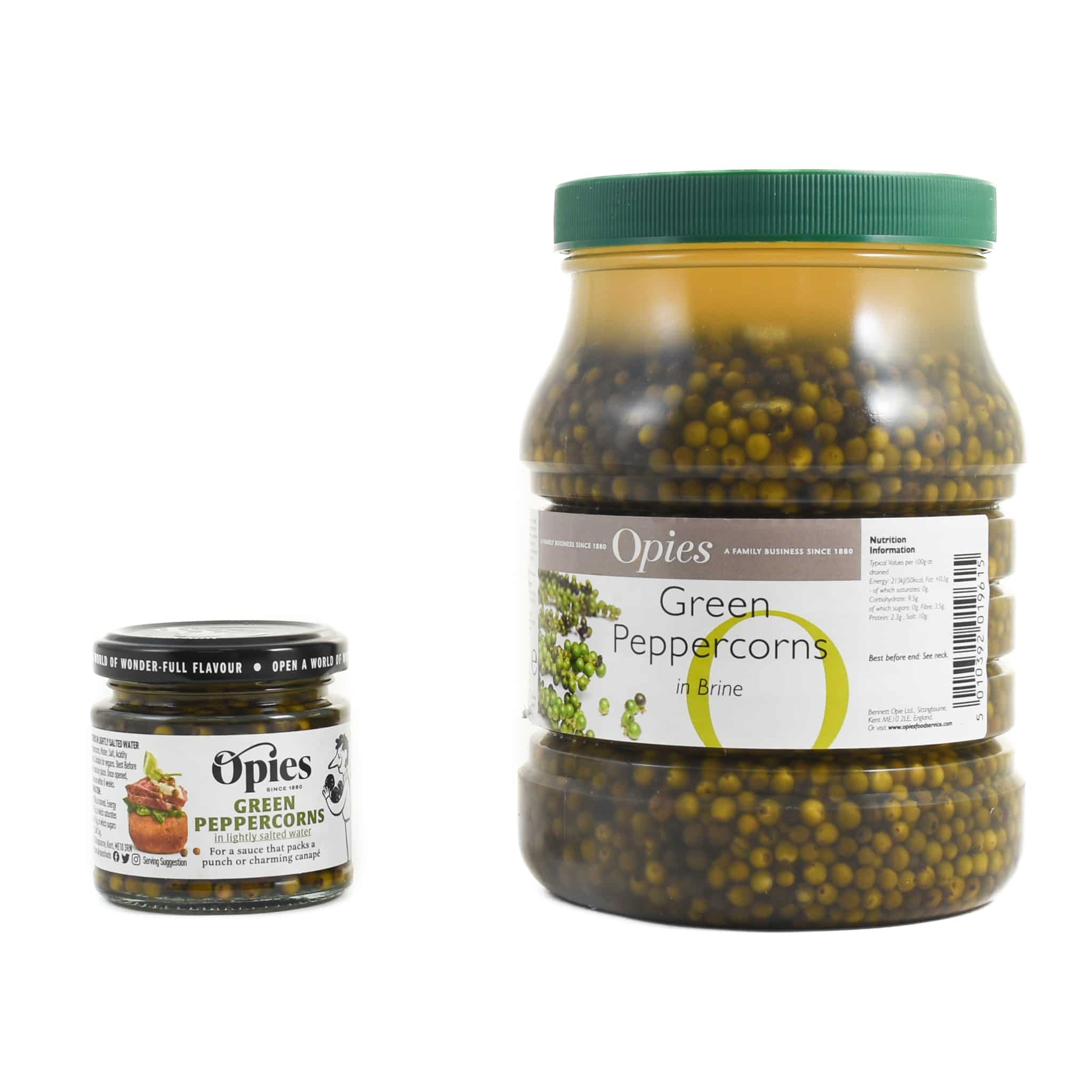 Green Peppercorns in Brine