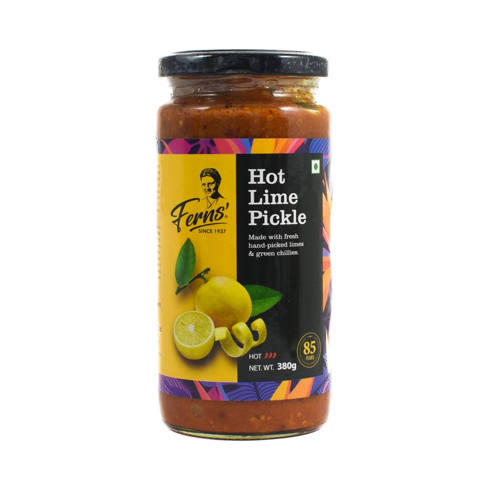 Ferns' Hot Lime Pickle, 380g