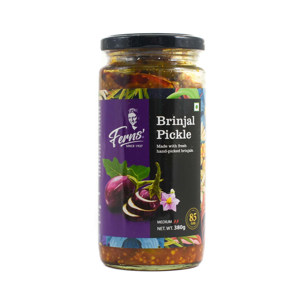 Ferns' Brinjal Pickle, 380g