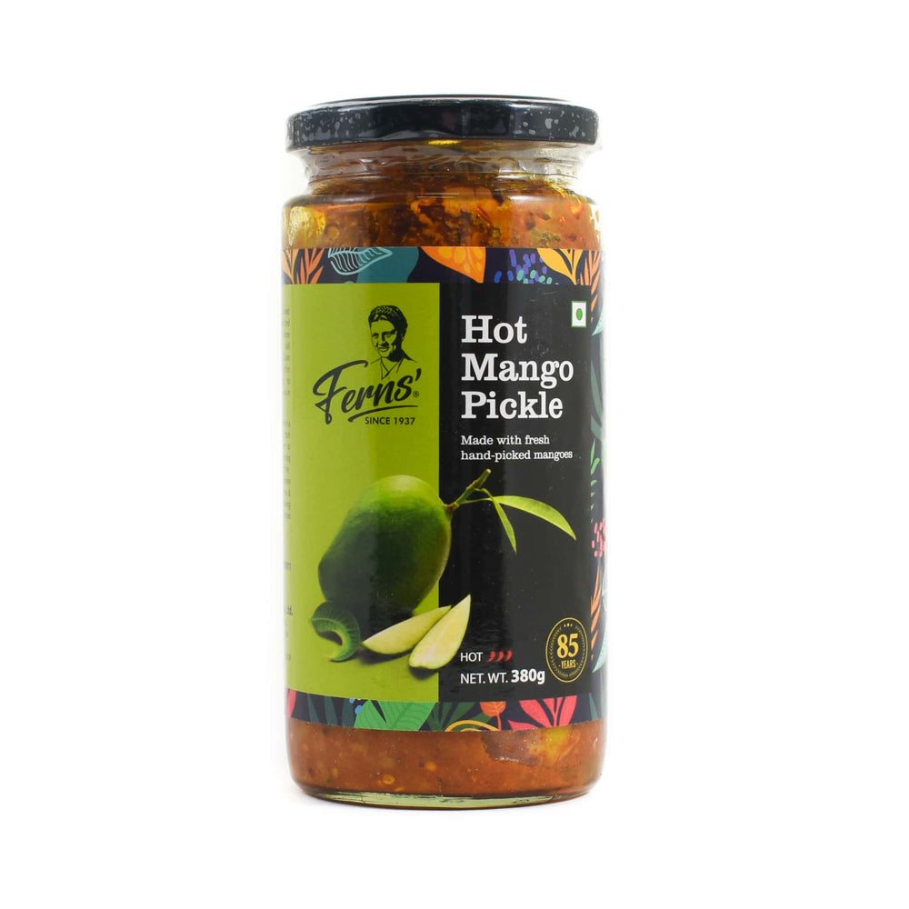 Ferns' Hot Mango Pickle, 380g