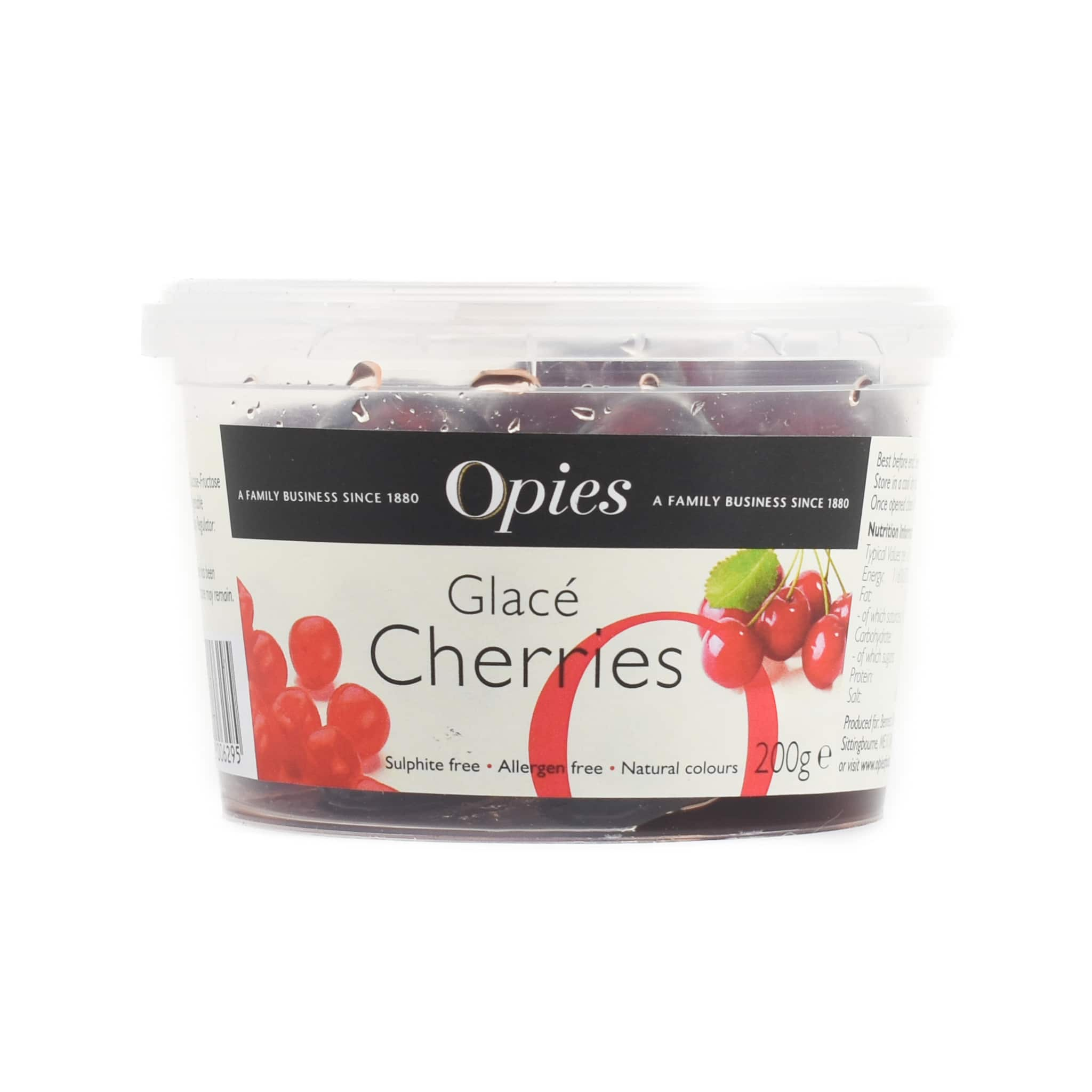 Opies Glace Cherries, 200g