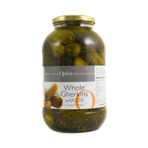 Whole Gherkins with Dill in Sweet Vinegar, 1.9kg