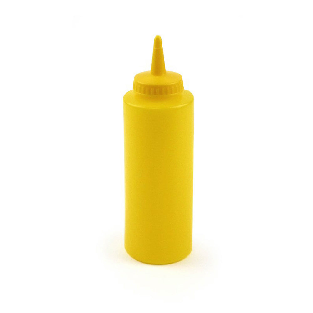 Yellow Squeezy Bottle for Mustard, 340ml