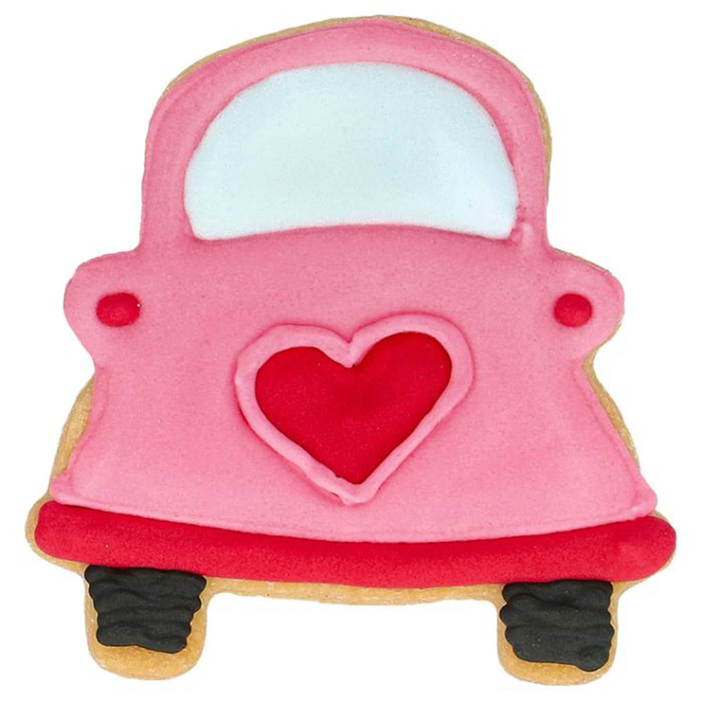 Stainless Steel Wedding Car Cookie Cutter, 6cm