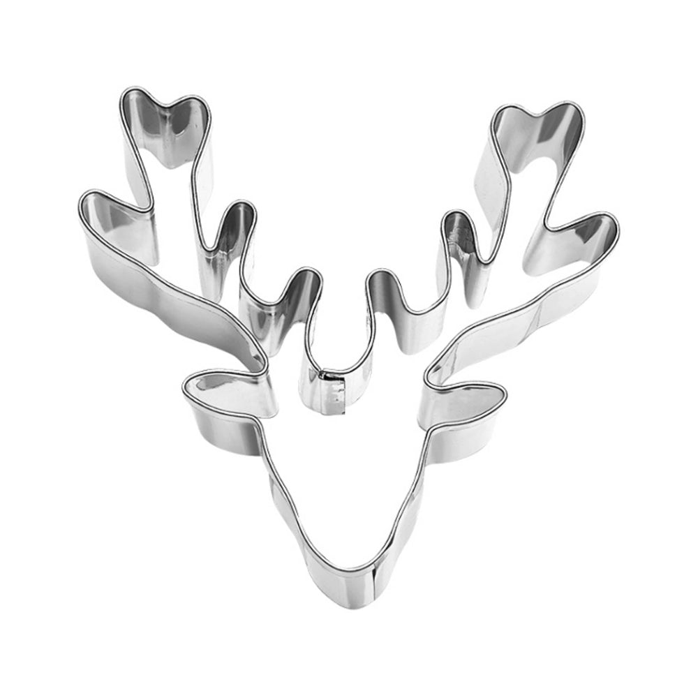 Stainless Steel Deer Cookie Cutter, 8.5cm