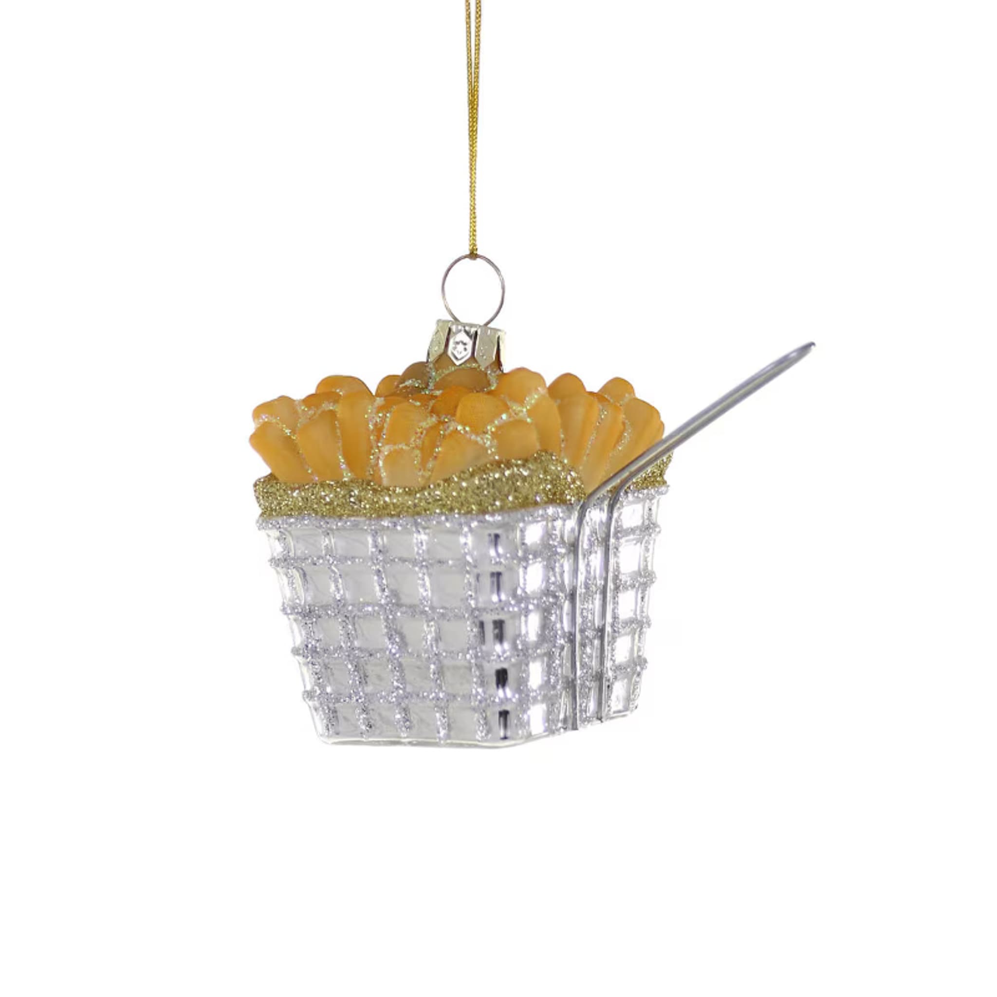 Basket of Fries Bauble Tree Decoration